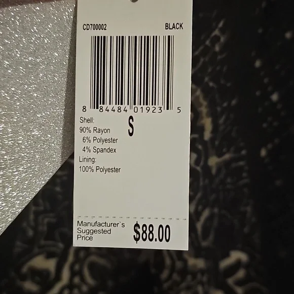 Carmen Valvo Nude & Black Lace Dress - Picture 9 of 9